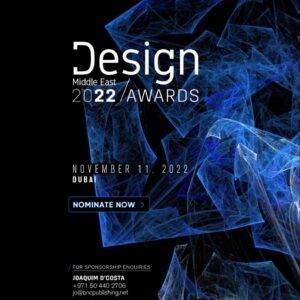 Nominations open for Design Middle East Awards 2022