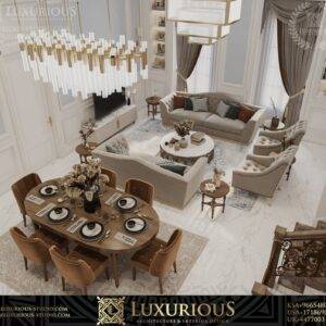 شركة تصميم داخلي – تصميم داخلي فيلا في الرياض