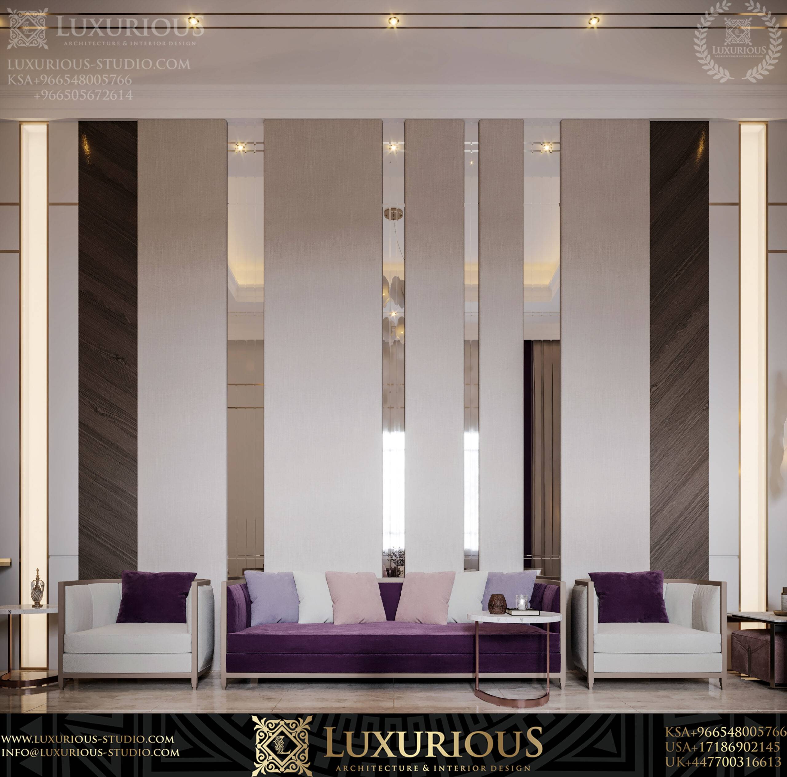 LUXURIOUS INTERIOR DESIGN لوكجريوس للتصميم والديكور – شركة رائدة في التصميم الداخلي