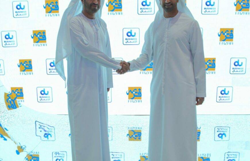 du signs MoU with Fazaa at GITEX Global 2022 to offer exclusive benefits