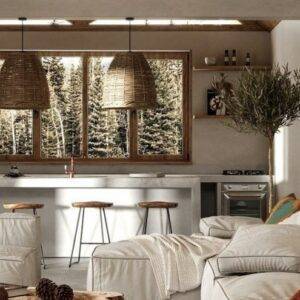 الطراز الريفي الداخلي… تصميم يستحضر “روح” الزمن الماضي