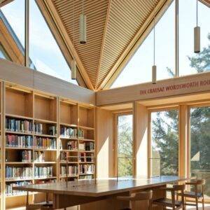 مكتبة جامعية تفوز بجائزة العمارة البريطانية