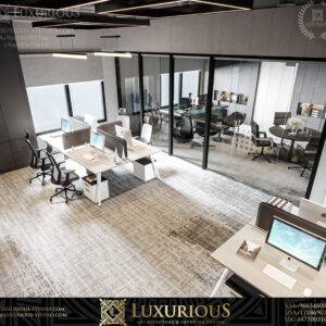 Offices Interior Design تصميم داخلي للمكاتب