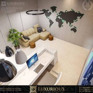 Offices Interior Design تصميم داخلي للمكاتب