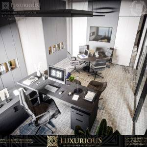 Offices Interior Design تصميم داخلي للمكاتب