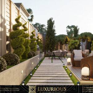 LANDSCAPE DESIGN تصميم حدائق