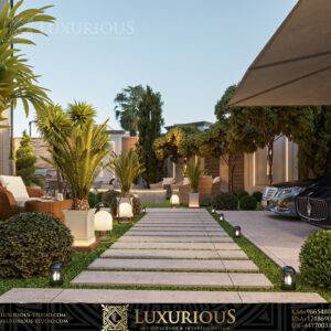 LANDSCAPE DESIGN تصميم حدائق