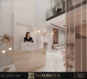 SALON INTERIOR DESIGN تصميم داخلي صالون تجميل