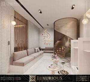 SALON INTERIOR DESIGN تصميم داخلي صالون تجميل