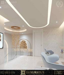 SALON INTERIOR DESIGN تصميم داخلي صالون تجميل