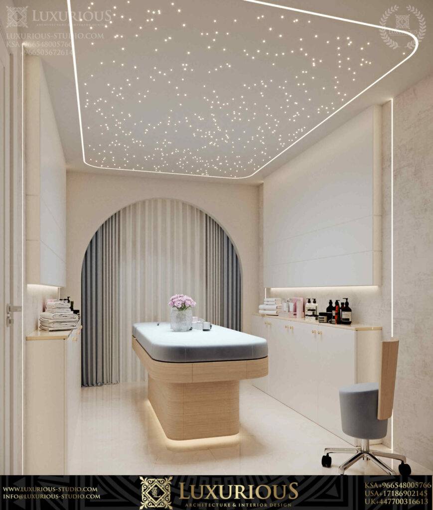 SALON INTERIOR DESIGN تصميم داخلي صالون تجميل