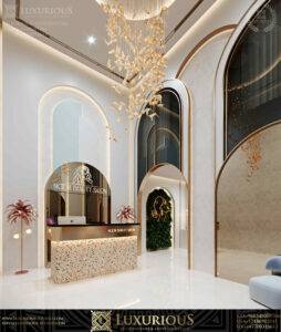 SALON INTERIOR DESIGN تصميم داخلي صالون تجميل