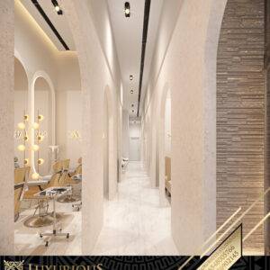 SALON INTERIOR DESIGN تصميم داخلي صالون تجميل