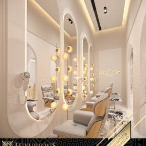 SALON INTERIOR DESIGN تصميم داخلي صالون تجميل