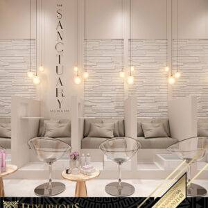 SALON INTERIOR DESIGN تصميم داخلي صالون تجميل
