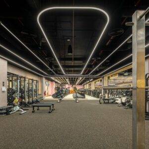 Acoulite collaborates with INC Group to provide innovative lighting solutions for the FitnGlam in Dubai Hills