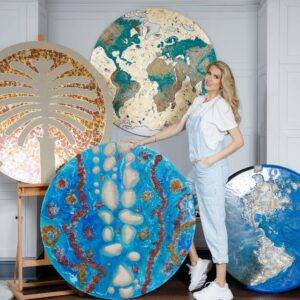 Natalia Kapchuk, the latest Artist in Residence, brings her ‘Lost Planet’ exhibition to the ME Dubai