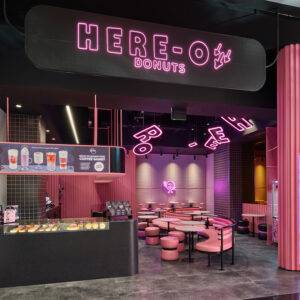Roar designs the new HERE-O Donuts shops in Dubai and Abu Dhabi