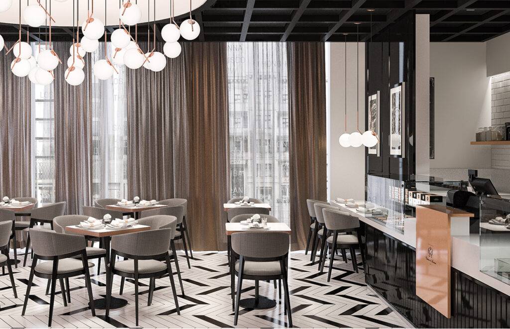 CAS Montana French Cafe Interior Desig 7