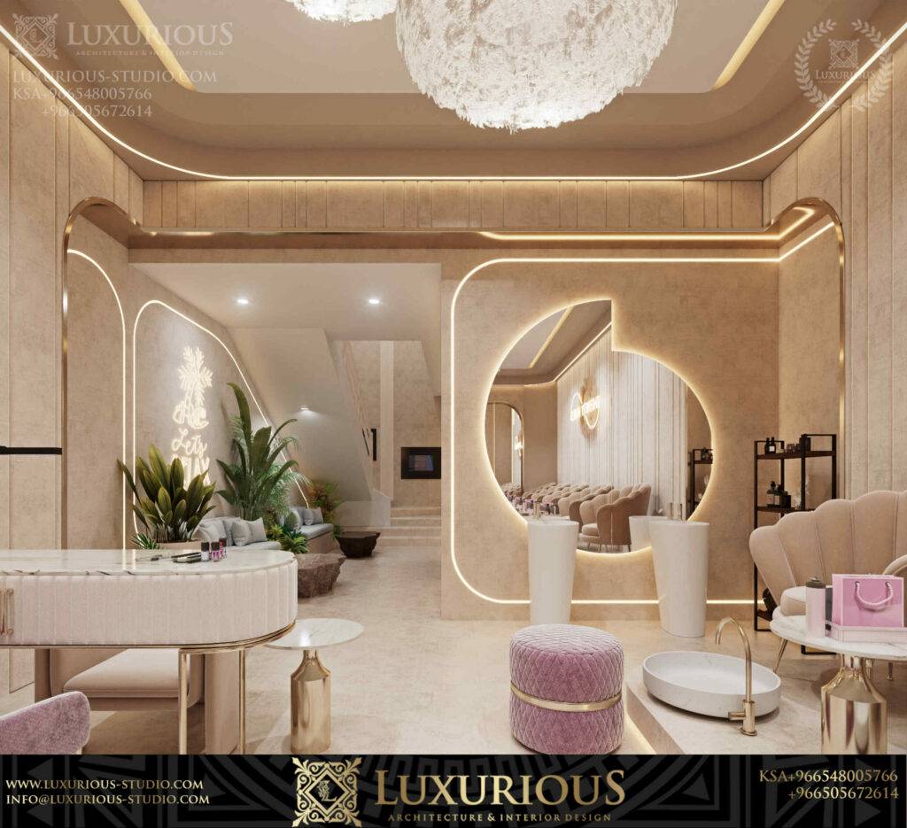 Infinity Nails | تصميم صالون نسائي