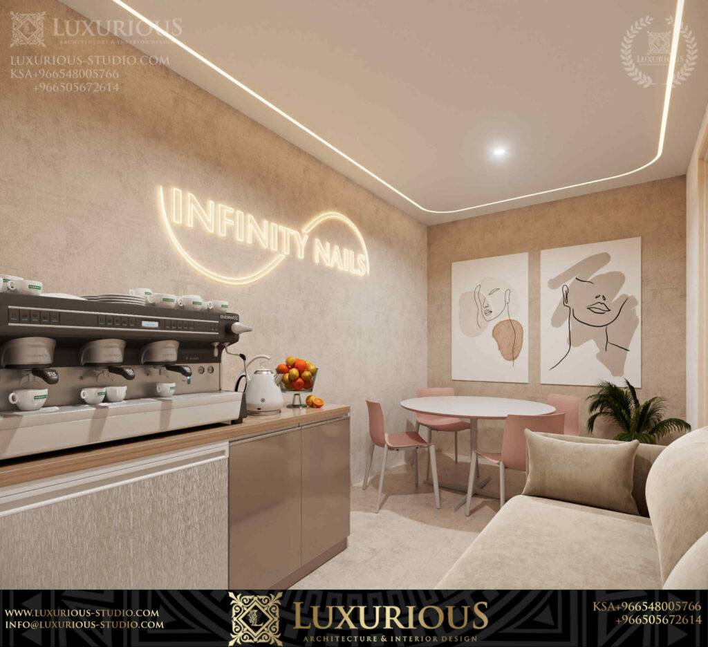 Infinity Nails | تصميم صالون نسائي