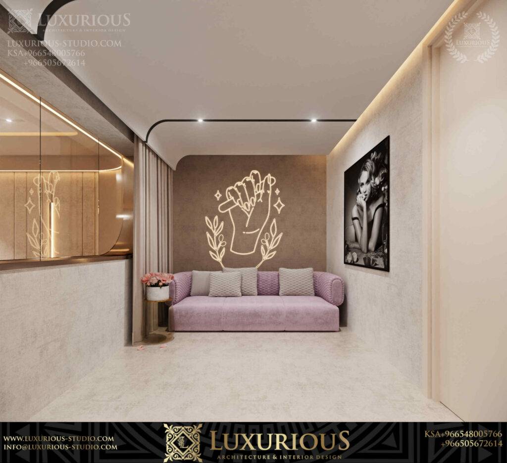 Infinity Nails | تصميم صالون نسائي