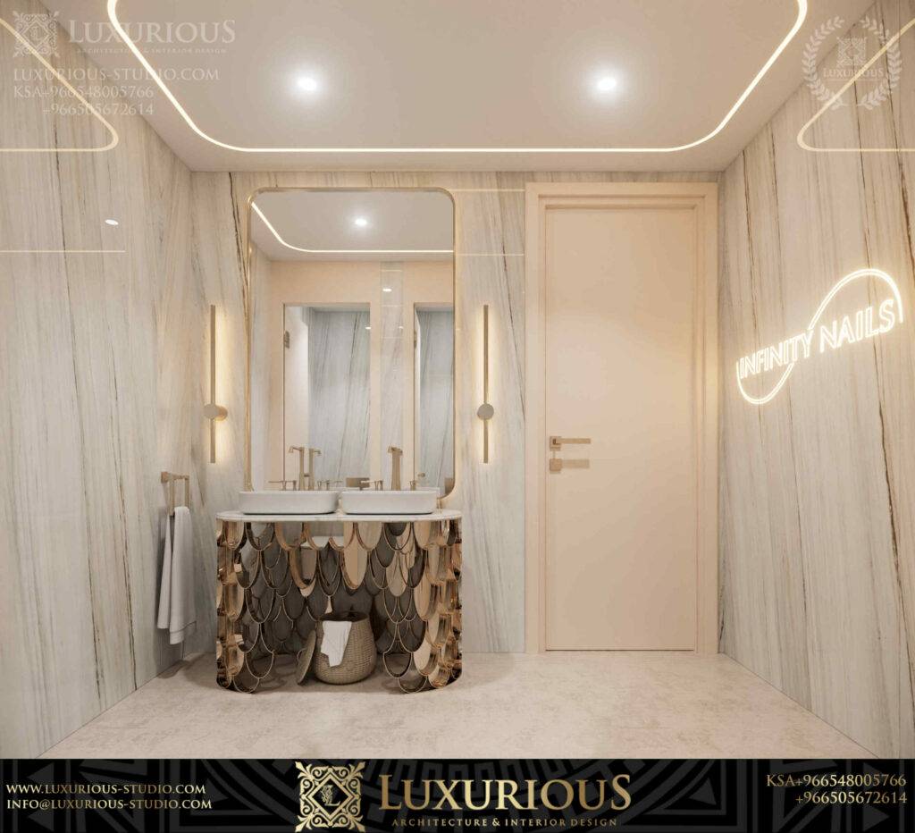 Infinity Nails | تصميم صالون نسائي