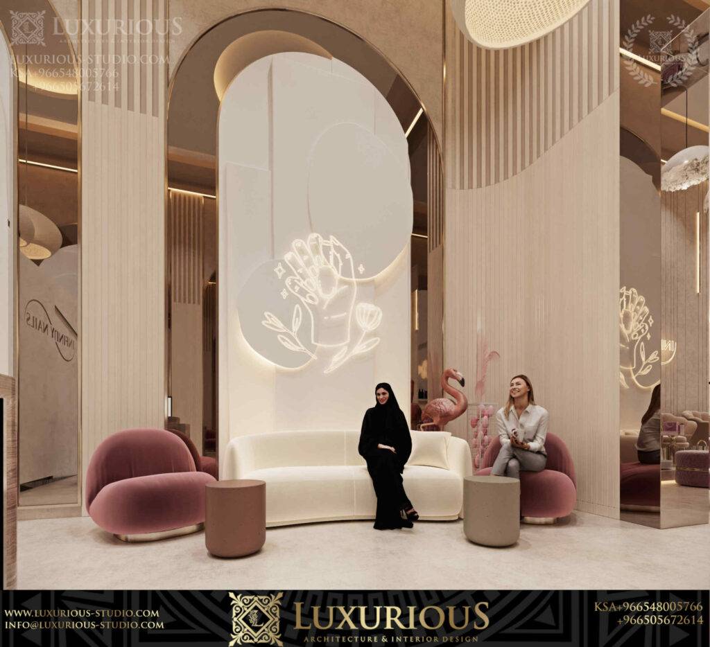 Infinity Nails | تصميم صالون نسائي