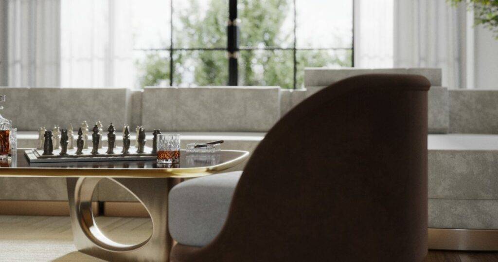 Cozy Warm Living Room In Partnership With Anna Nutsubidze