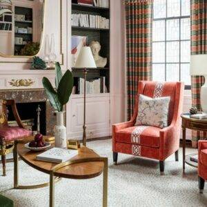 Vivid Colors, Layered Patterns and Iconic Spaces