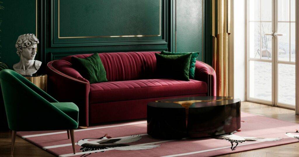 Bold and Bright Living Room In Partnership With Olga Butko