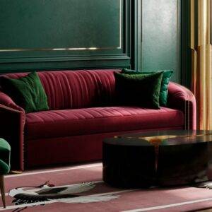 Bold and Bright Living Room In Partnership With Olga Butko