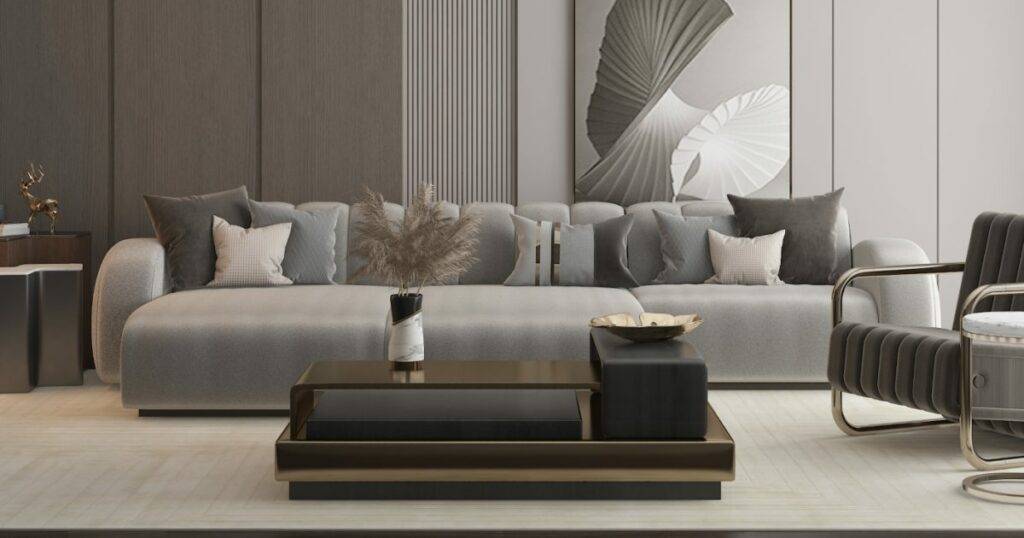 Functional Smooth Living Room With Artium Designs Studio