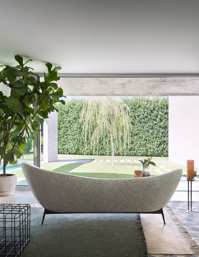 008 Soulful and Visionary Oltremare Modern Seating Collection by Saba Italia Antonio Marras