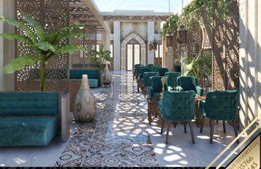 Moroccan Lounge تصميم لاونج