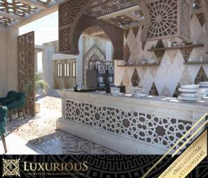 Moroccan Lounge تصميم لاونج