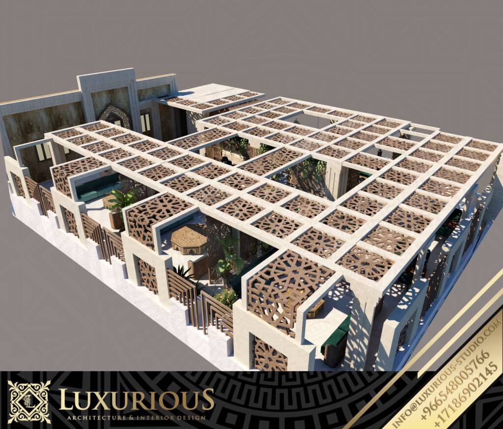 Moroccan Lounge تصميم لاونج