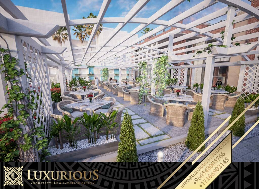 Italian Garden تصميم مطعم