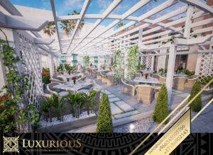 Italian Garden تصميم مطعم