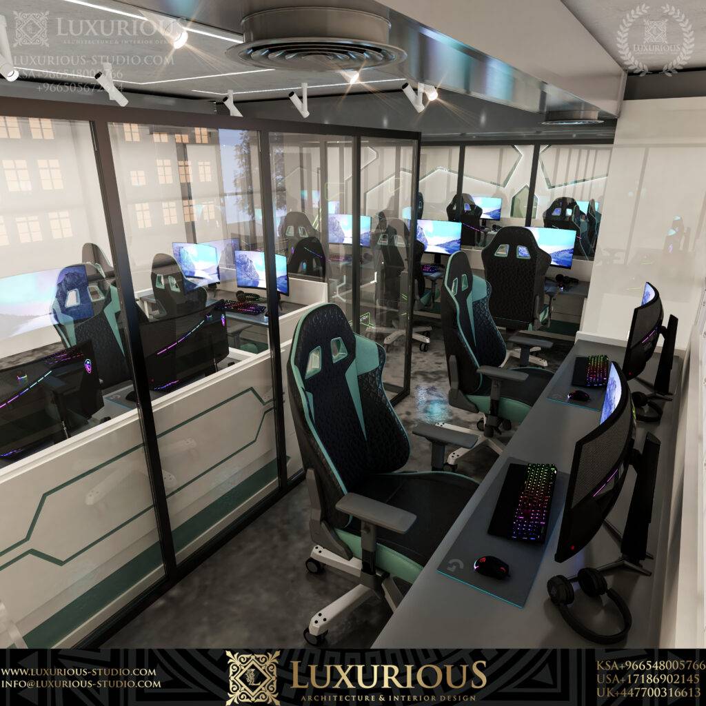 KRYPTON تصميم محل العاب فيديو