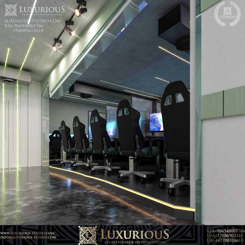 KRYPTON تصميم محل العاب فيديو