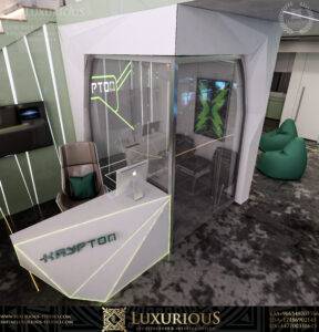 KRYPTON تصميم محل العاب فيديو