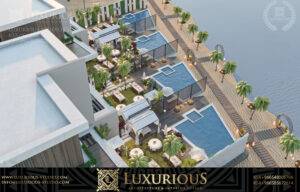 Halfmoon chalet تصميم شاليه