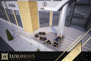 Arabia Cafe تصميم كوفي شوب