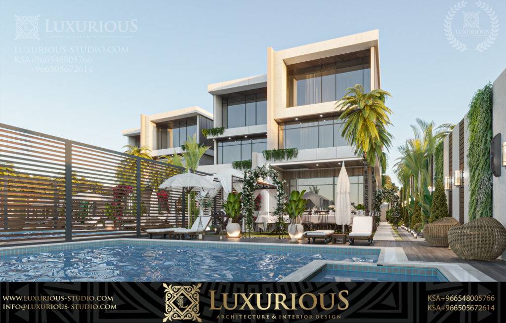 Halfmoon chalet تصميم شاليه