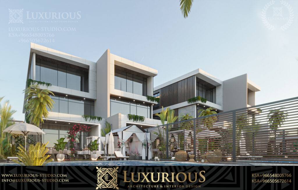 Halfmoon chalet تصميم شاليه