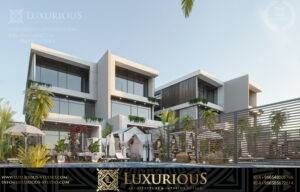 Halfmoon chalet تصميم شاليه