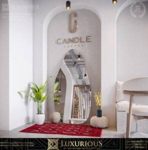 Candle Cafe تصميم كوفي شوب