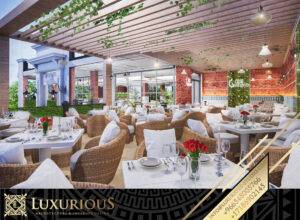 Italian Garden تصميم مطعم