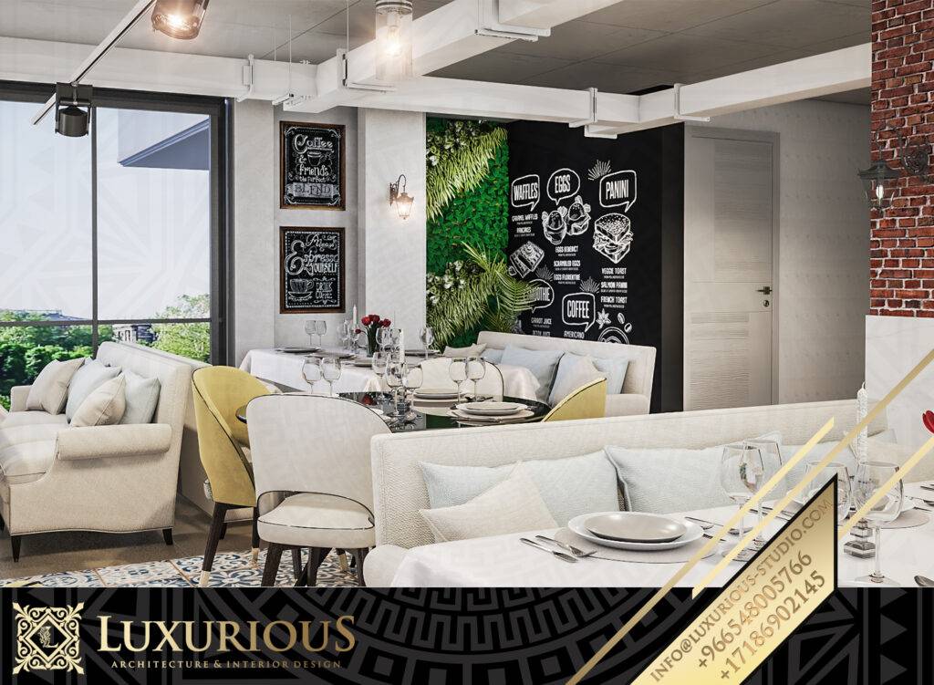 Italian Garden تصميم مطعم